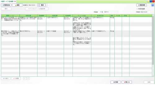 『寿』サービス計画・個別援助計画書